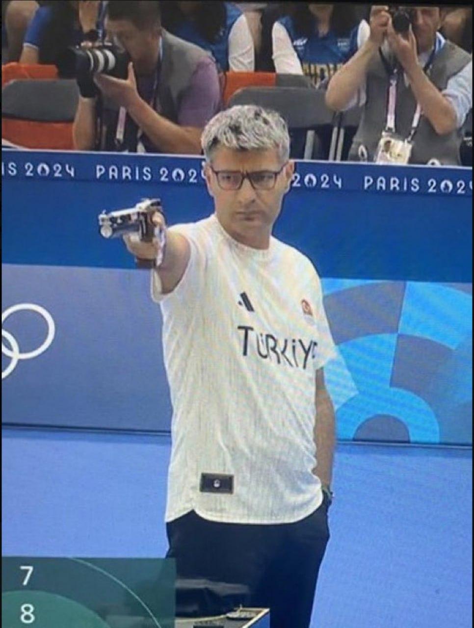 Yusef Dikeç at the Olympics 2024